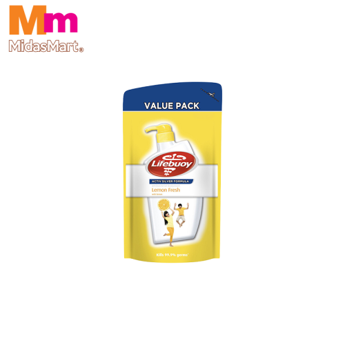 LIFEBUOY SHOWER GEL REFILL - LEMON FRESH (800ML)
