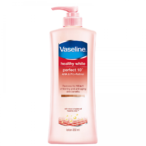 VASELINE B/LOTION HW PERFECT 10 1X350ML