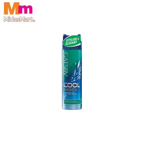 GATSBY DEODORANT SPRAY GREEN FOUGERE (175ML)