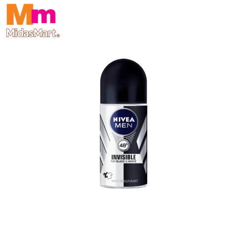NIVEA MEN BLACK & WHITE ROLL-ON (25ML)