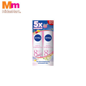 NIVEA DEO SPRAY FEMALE EXTRA WHITE (2 X 150ML)