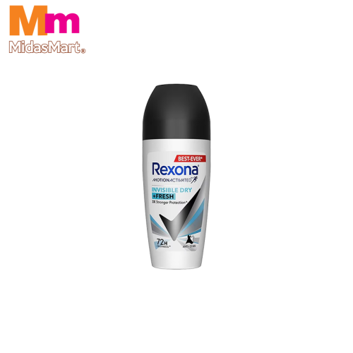 REXONA INVISIBLE DRY ROLL-ON (40ML)