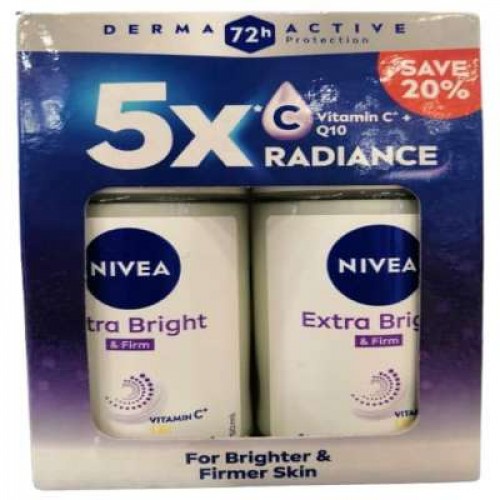 NIVEA (F) R/ON EXT WHITE Q10 TP 1X2X50ML