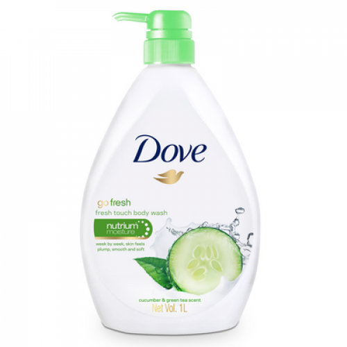 DOVE SHW LIQ FRESH TOUCH 1X1LIT