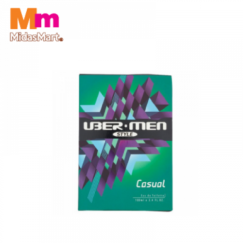 UBERMEN EDT STYLE - CASUAL 1X100ML UBERMEN EDT STYLE - CASUAL 1X100ML