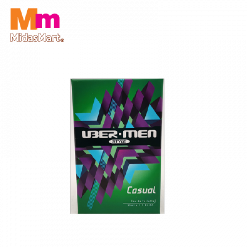 UBERMEN EDT STYLE - CASUAL 1X50ML UBERMEN EDT STYLE - CASUAL 1X50ML