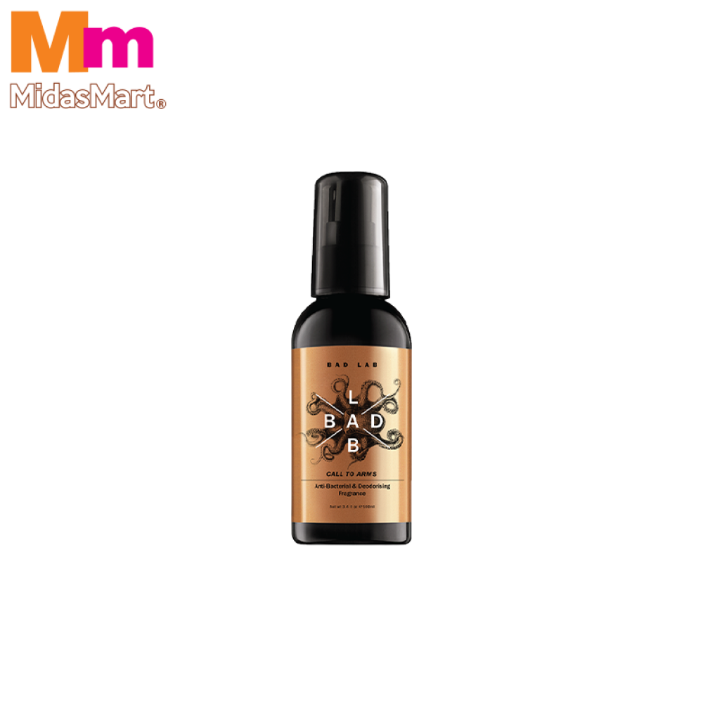 BAD LAB ANTIBACTERIAL DEO SPRAY - CALL TO ARMS (100ML)