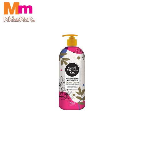 GOOD VIRTUES CO. ANTI-BACTERIAL & HYDRATING SHOWER CREAM (700ML)