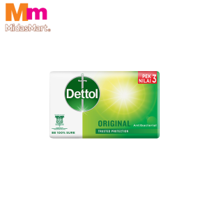DETTOL ANTIBACTERIAL BAR SOAP - ORIGINAL (3 PIECES X 60G)