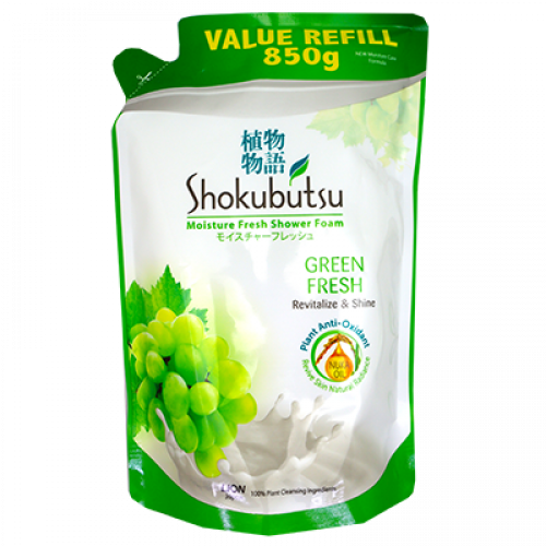 SHOKOBUTSU MOIST F/GREEN FRESH REF 1X800G