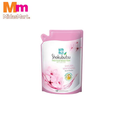SHOKUBUTSU SAKURA WHITENING BODY WASH (800G)