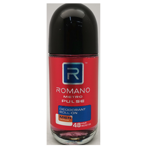 ROMANO ROLL ON DEO METRO PULSE 1X50ML