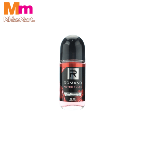 ROMANO METRO PULSE ROLL-ON DEODORANT (50ML)