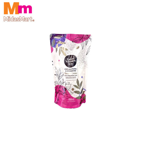 GOOD VIRTUES CO. ANTI-BACTERIAL SHOWER CREAM REFILL (550ML)