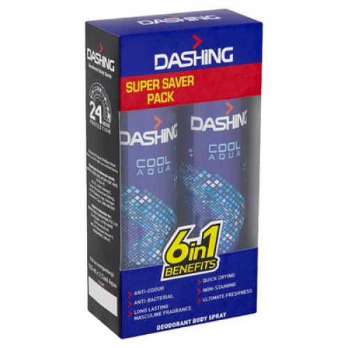 DASHING DEO SPRAY COOL T/P  1X2X125ML