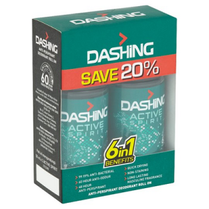 DASHING R/ON ACTIVE T/PACK 1X2X50ML