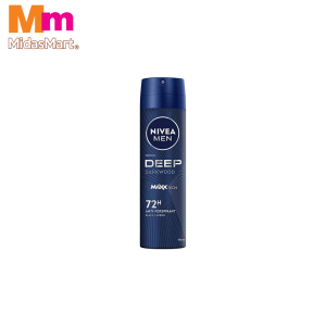 NIVEA MEN DEEP DEODORANT SPRAY (150ML)