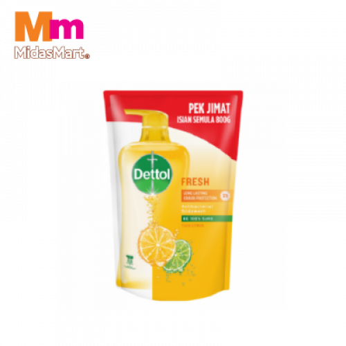 DETTOL SHW GEL FRESH REF 1X720G