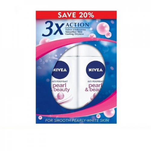 NIVEA (F) R/ON PEARL BEAUTY TP 1X2X50ML