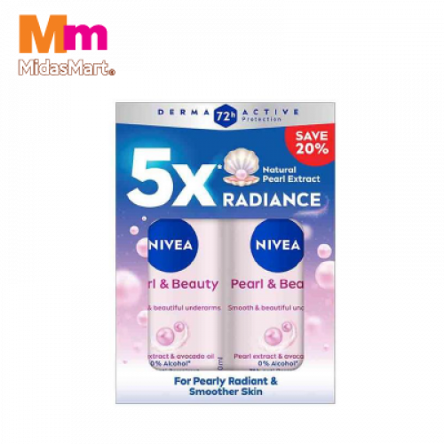 NIVEA (F) R/ON PEARL BEAUTY TP 1X2X50ML