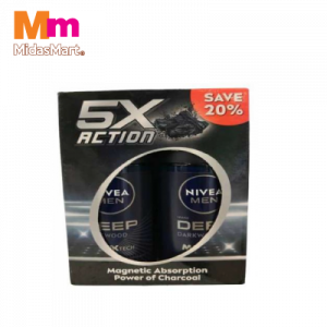 NIVEA (M) R/ON DEEP TP 1X2X50ML