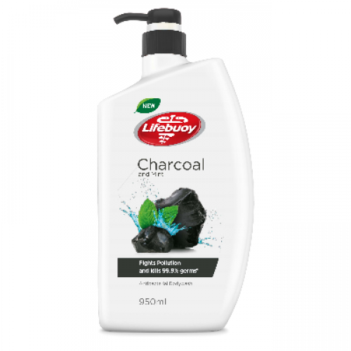 LIFEBUOY SHW CHARCOAL MINT 1X900ML