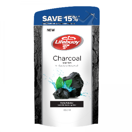 LIFEBUOY SHW REF CHARCOAL MINT 1X850ML