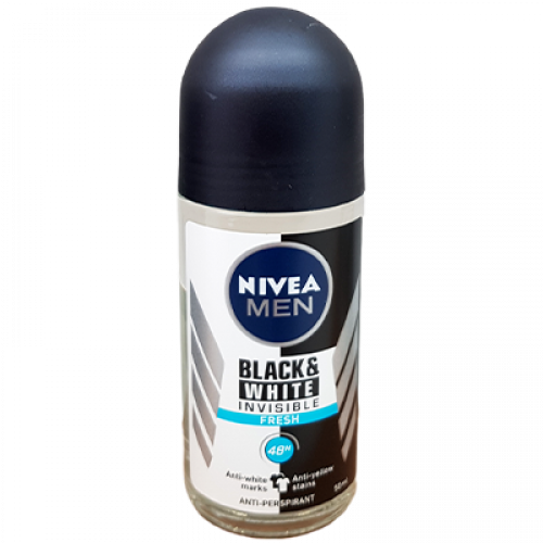 NIVEA (M) R/ON B&W FRESH 1X50ML