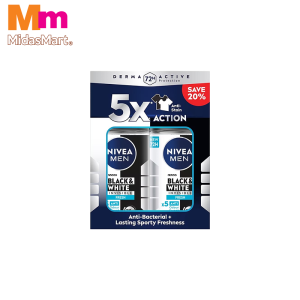 NIVEA MEN ROLL ON - BLACK & WHITE FRESH (2 X 50ML)