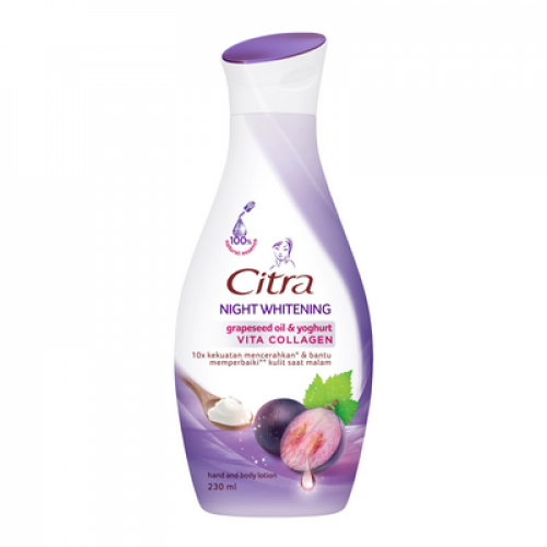 CITRA LOTION NIGHT WHITENING 1X230ML