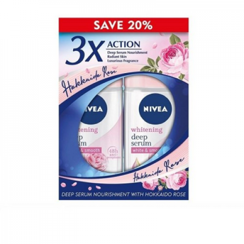 NIVEA (F) R/ON HOKKAIDO ROSE T/P 1X2X50ML