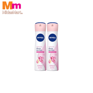 NIVEA BODY SPRAY FEMALE - HOKKAIDO ROSE (2 X 150ML)