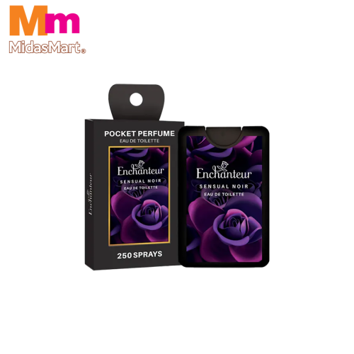 ENCHANTEUR POCKET EDT SENSATION NOIR (18ML)