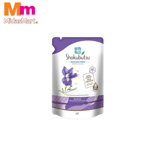 SHOKUBUTSU IRIS BLISS BODY WASH REFILL (800G)