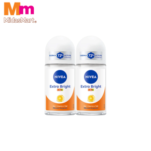 NIVEA EXTRA BRIGHT C&E ROLL-ON TWIN PACK (2 X 50ML)