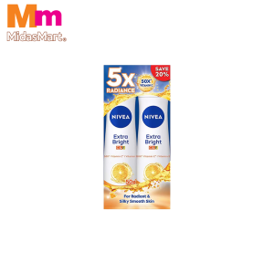 NIVEA EXTRA BRIGHT C&E DEO SPRAY TWIN PACK (2 X 150ML)