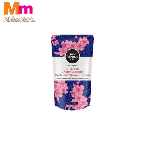 GOOD VIRTUES CO PERFUMED SHOWER CREAM REFILL - MIDNIGHT CHERRY (550ML)