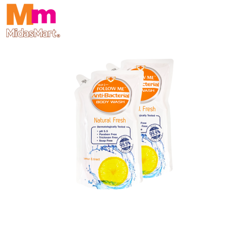 FOLLOW ME NATURE'S FRESH REFILL TWIN PACK (2 X 900ML)