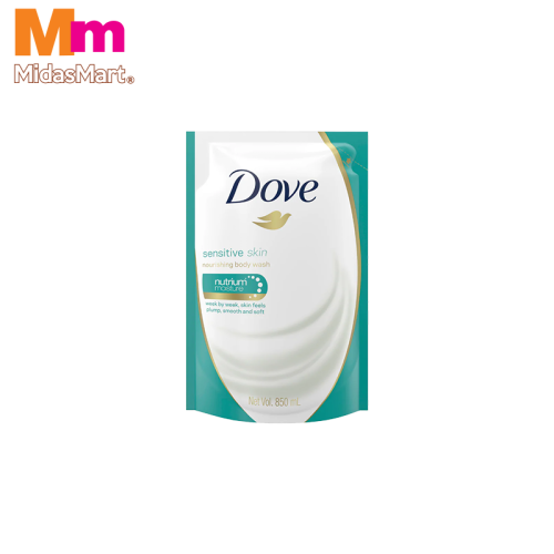DOVE SENSITIVE SKIN BODY WASH REFILL (850ML)