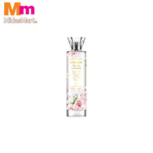SYAHIRAH EAU DE NATURE JASMINE & TURKISH ROSE (100ML)