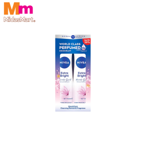 NIVEA EXTRA BRIGHT MIRACLE SWEET SPRAY TWIN PACK (2 X 150ML)