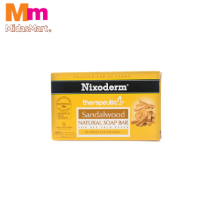 NIXODERM NATURAL SANDALWOOD BAR SOAP (100G)
