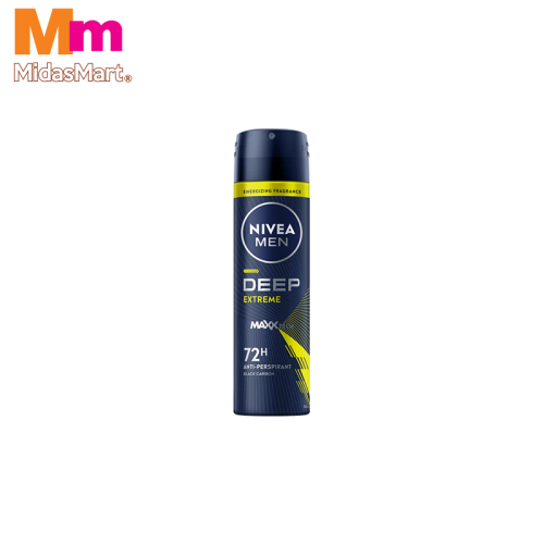 NIVEA MEN DEEP EXTREME DEODORANT SPRAY (150ML)