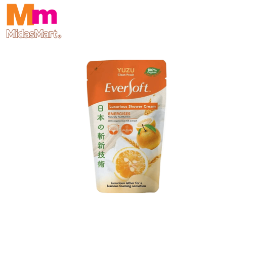 EVERSOFT YUZU REFRESH SHOWER REFILL (550G)