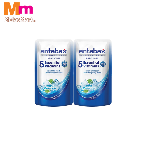 ANTABAX EXTRA COOL BODY WASH TWIN PACK (2 X 850ML)
