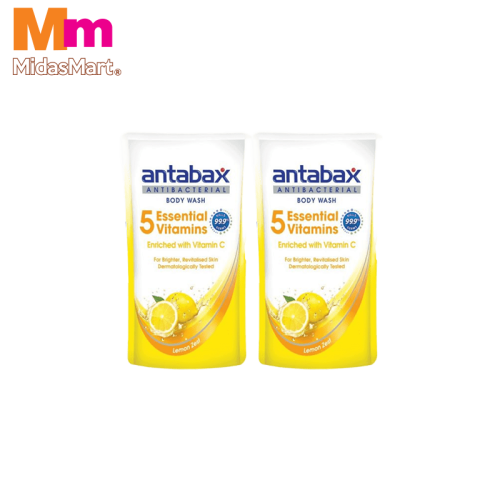 ANTABAX LEMON ZEST BODY WASH TWIN PACK (2 X 850ML)