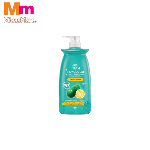 SHOKUBUTSU NATURAL PROTECTION FRESH BURST BODY WASH (900G)