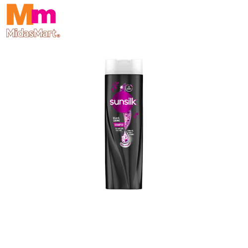 SUNSILK SHAMPOO DAZZLING BLACK SHINE (300ML)