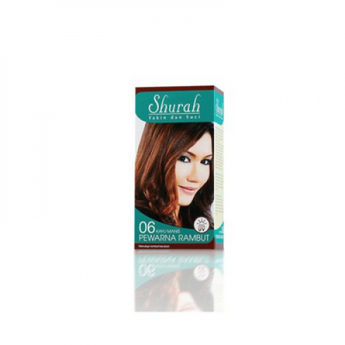 SHURAH PEWARNA RAMBUT-06 K/MANIS 1X40G