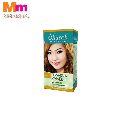 SHURAH PEWARNA RAMBUT - 07 KARENG ASLI (40G)